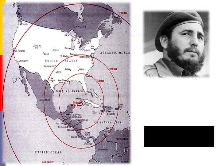 Радиус поражения советскими ракетами территории США 