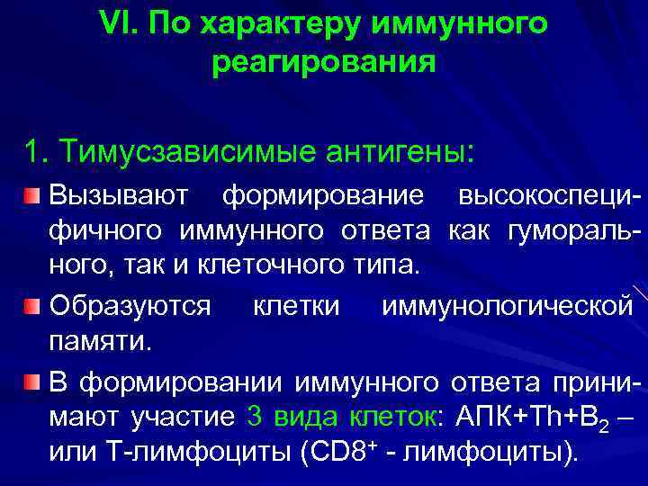 Схема гуморального иммунного ответа на т зависимые и т независимые антигены