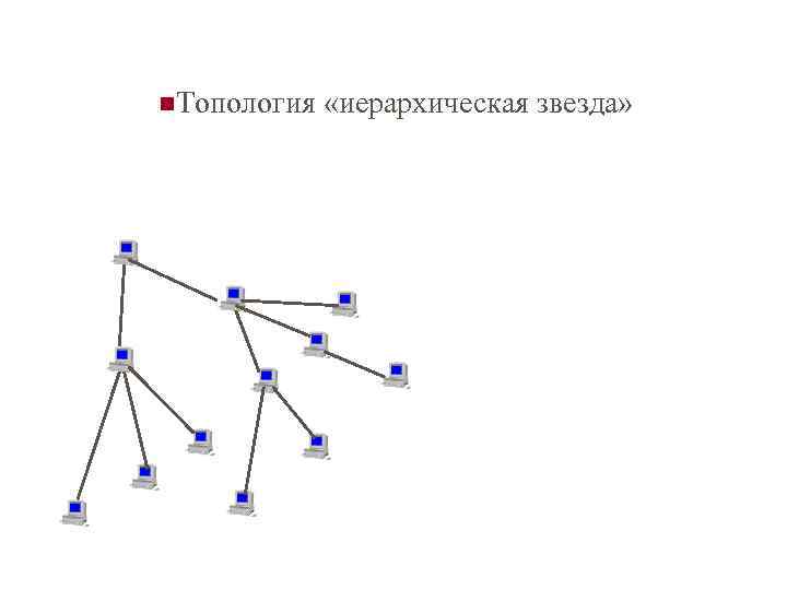 n. Топология «иерархическая звезда» 