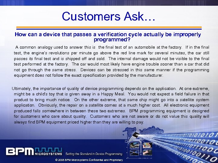 Customers Ask… How can a device that passes a verification cycle actually be improperly
