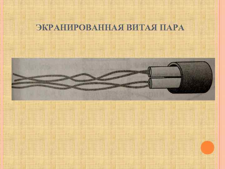 ЭКРАНИРОВАННАЯ ВИТАЯ ПАРА 