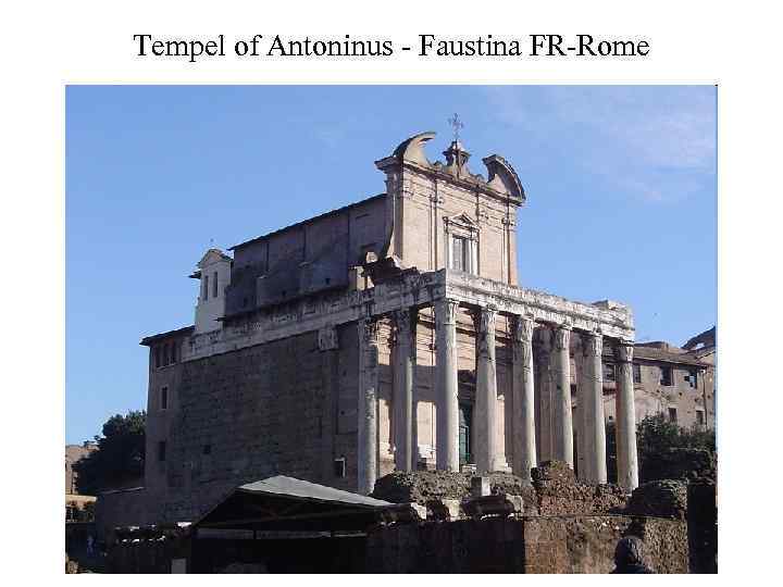 Tempel of Antoninus - Faustina FR-Rome 