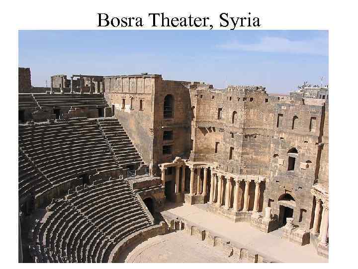 Bosra Theater, Syria 