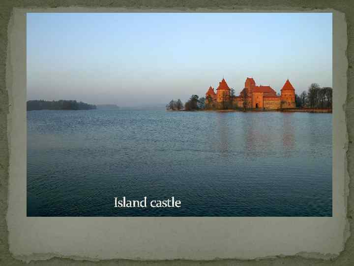 Island castle 