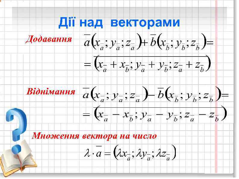 Умножение вектора на число 8 класс презентация погорелов