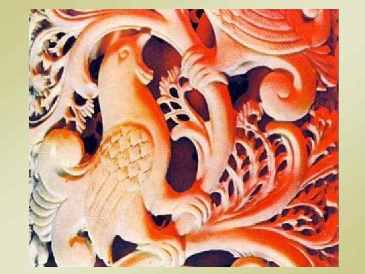 Буторин Н. Д. Ваза «Весна» кость моржа, резьба ажурно-рельефная 