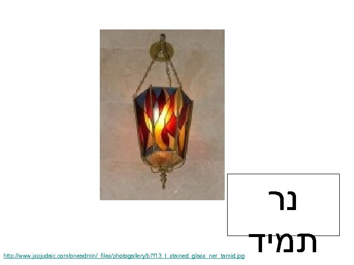 http: //www. jspjudaic. com/oneadmin/_files/photogallery/b 7 f 13_t_stained_glass_ner_tamid. jpg נר תמיד 