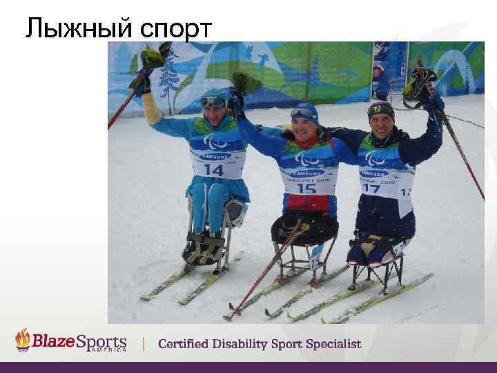 Лыжный спорт 