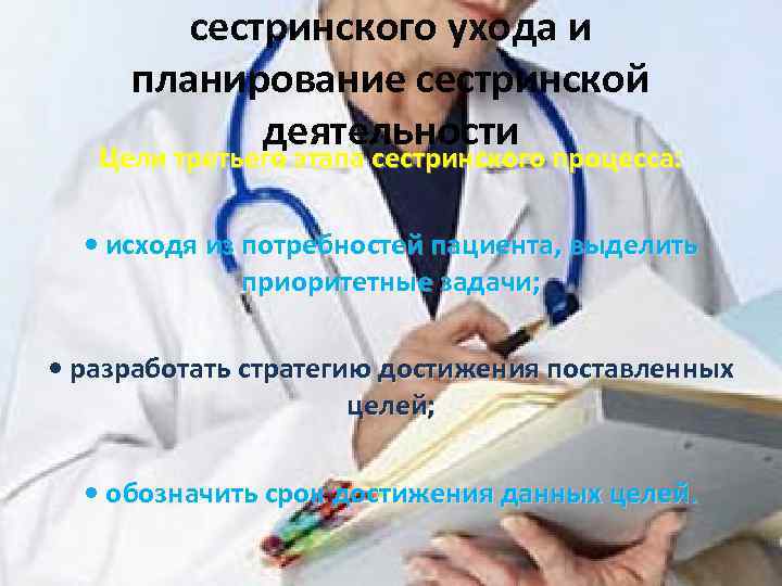 Сестринское дело конспекты. Реализация намеченного плана ухода за пациентом. Планирование сестринской деятельности. Бесплодие сестринский процесс. Сестринский процесс при заболеваниях эндокринной системы.