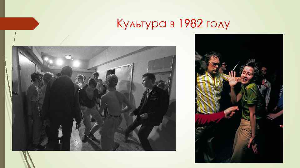 Культура в 1982 году 