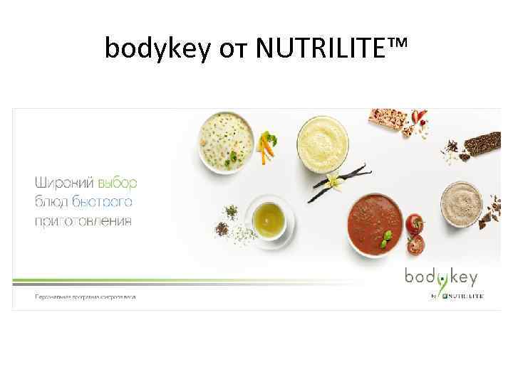 bodykey от NUTRILITE™ 