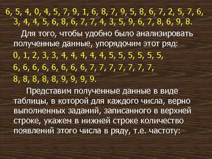 6, 5, 4, 0, 4, 5, 7, 9, 1, 6, 8, 7, 9, 5,