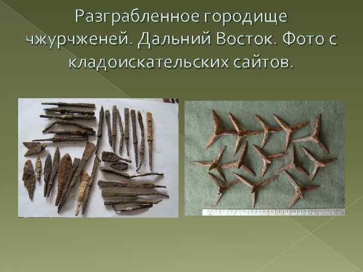 Разграбленное городище чжурчженей. Дальний Восток. Фото с кладоискательских сайтов. 