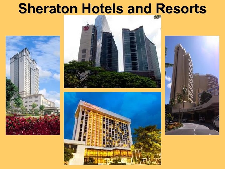 Sheraton Hotels and Resorts 