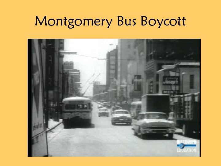 Montgomery Bus Boycott 
