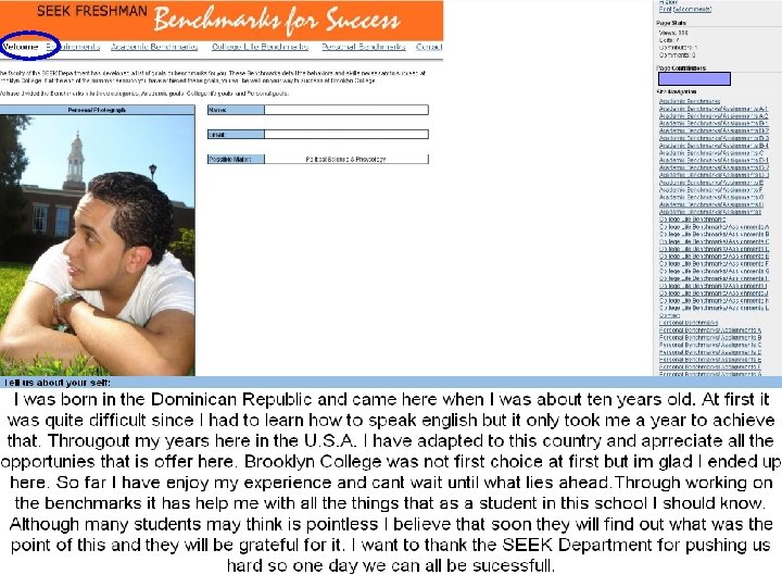 8 th CUNY IT Conference, Dec. 4, 2009 SEEK Department, Brooklyn College 