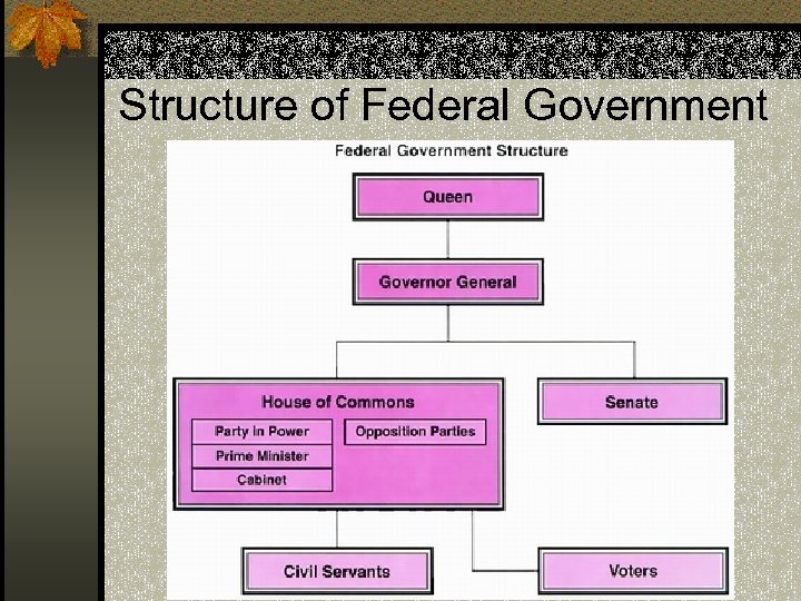 Structure of Federal Government 