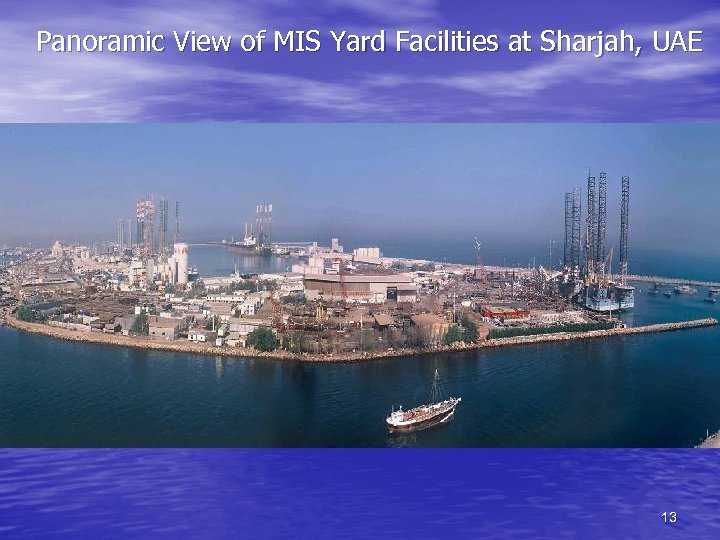 Panoramic View of MIS Yard Facilities at Sharjah, UAE 13 