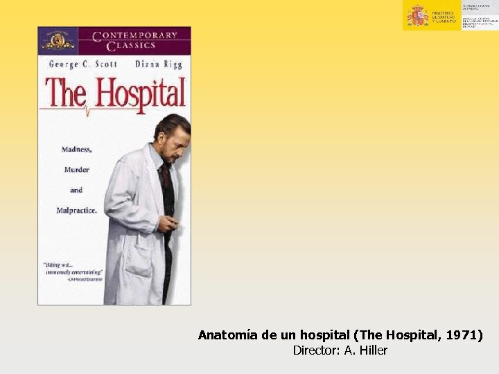 Anatomía de un hospital (The Hospital, 1971) Director: A. Hiller 