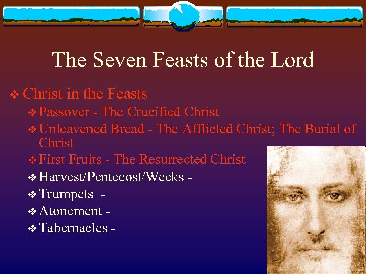 The Seven Feasts of the Lord v Christ in the Feasts v Passover -