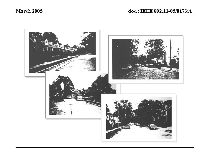 March 2005 doc. : IEEE 802. 11 -05/0173 r 1 