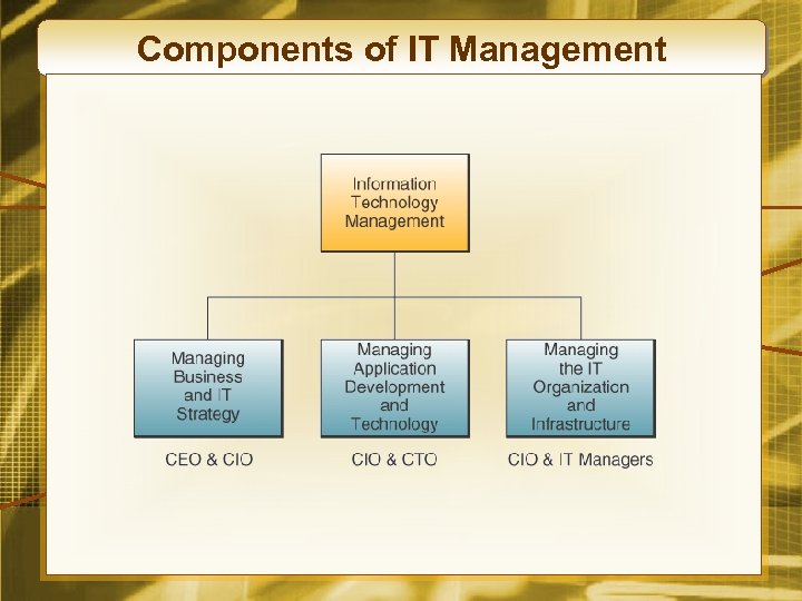 Components of IT Management 