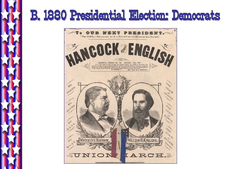 B. 1880 Presidential Election: Democrats 
