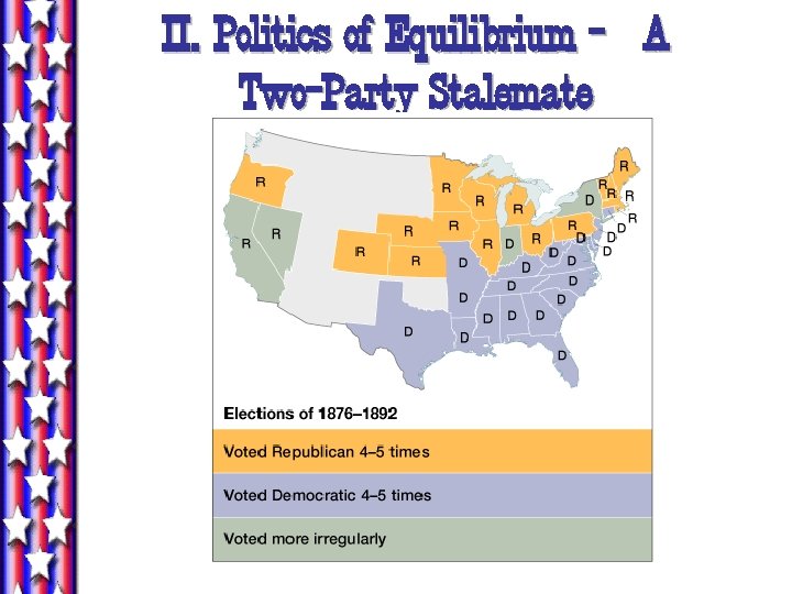 II. Politics of Equilibrium - A Two-Party Stalemate 