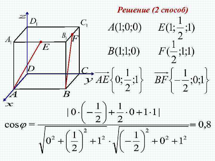 Решение (2 способ) 