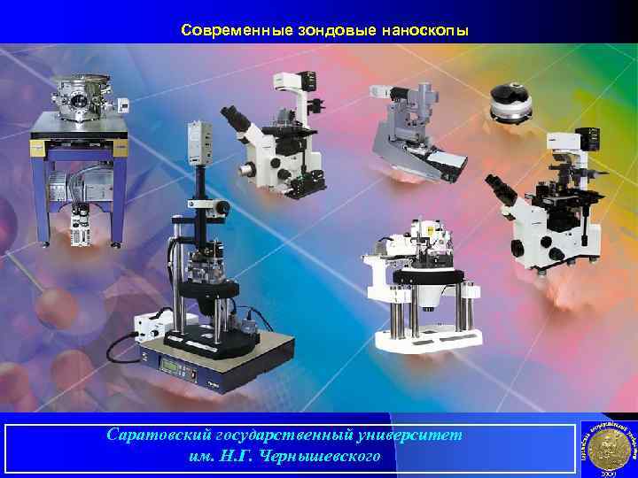 Современные зондовые наноскопы Саратовский государственный университет им. Н. Г. Чернышевского 