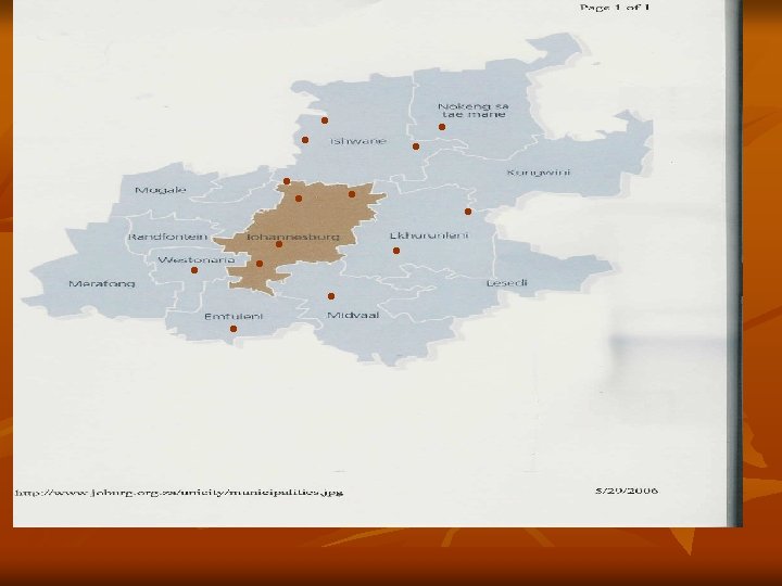 GAUTENG PROVINCE. . . 