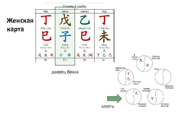 Женская карта дворец брака власть 