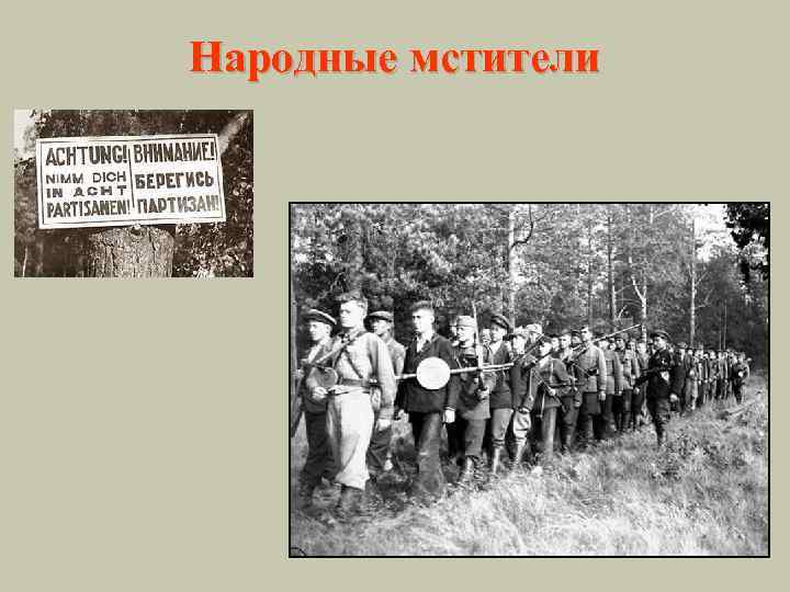 Народные мстители 