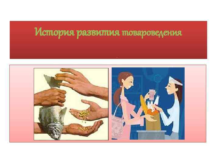 История развития товароведения 