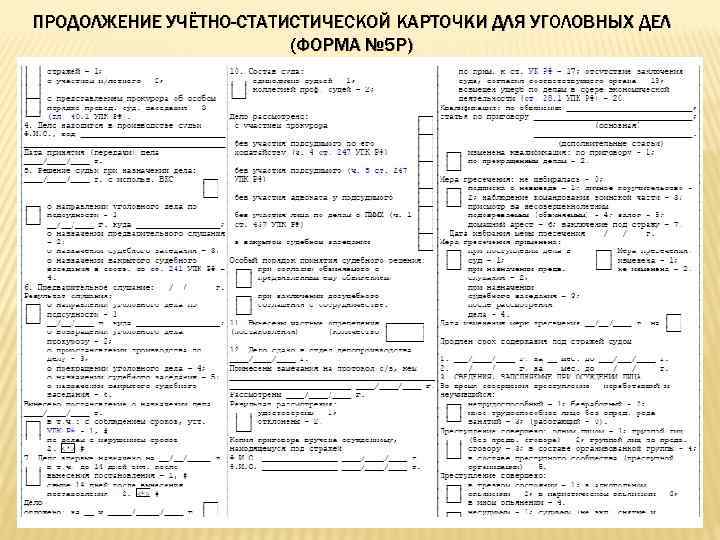 Статистическая карточка 5