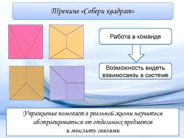 Работа квадратные