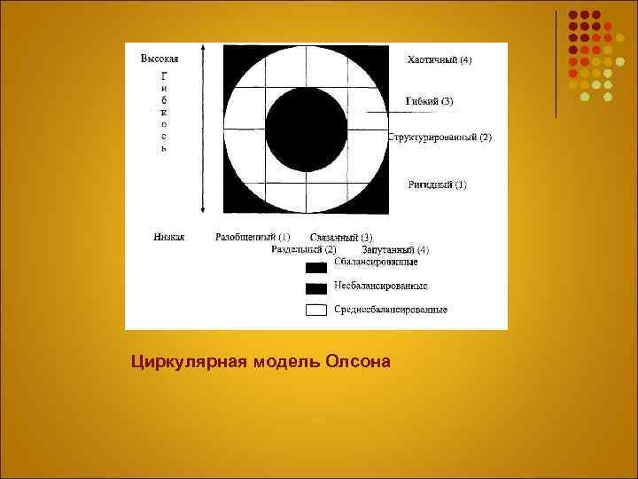 Циркулярная модель Олсона 