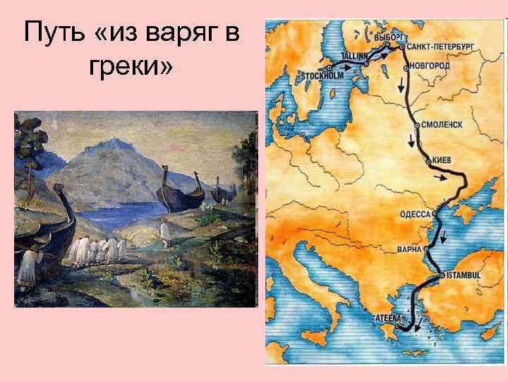 Торговый путь из варяг в греки век