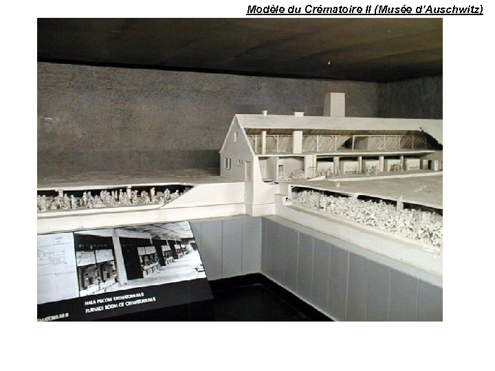 Modèle du Crématoire II (Musée d’Auschwitz) 