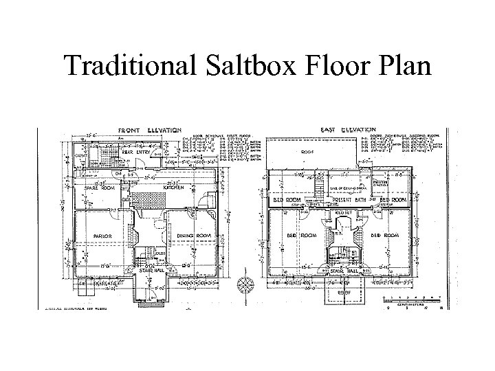 Saltbox Early New England Homes