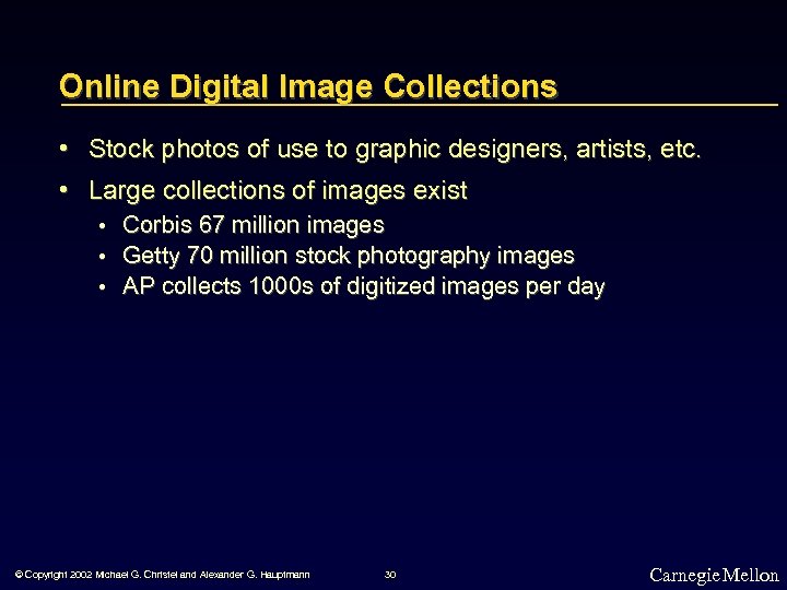 Online Digital Image Collections • Stock photos of use to graphic designers, artists, etc.