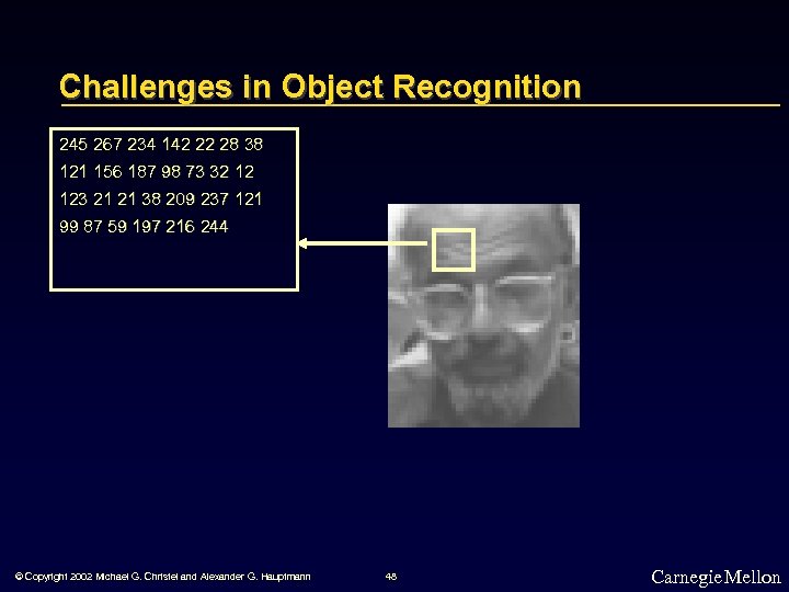 Challenges in Object Recognition 245 267 234 142 22 28 38 121 156 187