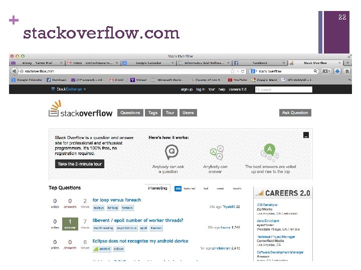+ 22 stackoverflow. com 