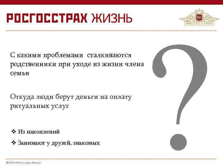 С какими проблемами сталкиваются родственники при уходе из жизни члена семьи Откуда люди берут