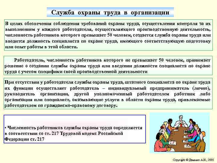 Специалист по охране труда численность работников