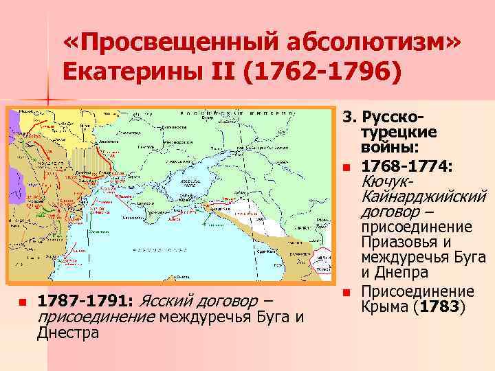 План русско турецкой войны 1768 1774