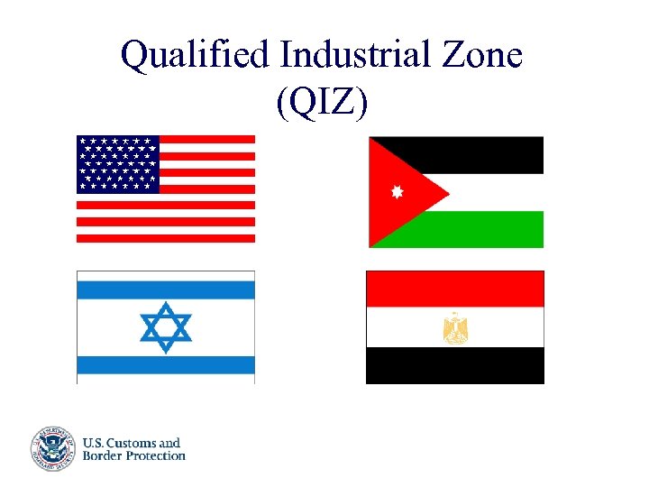 Qualified Industrial Zone (QIZ) 