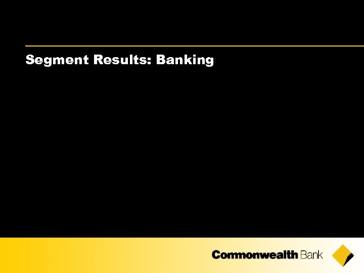 Segment Results: Banking 