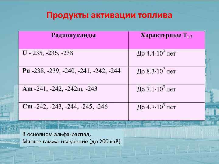 Оценка периода полураспада находящихся в воздухе продуктов распада газа радона презентация