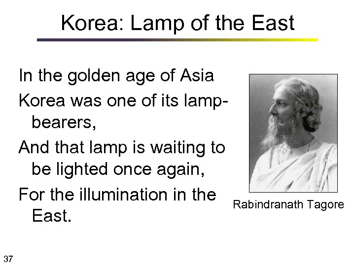 Korea: Lamp of the East In the golden age of Asia Korea was one